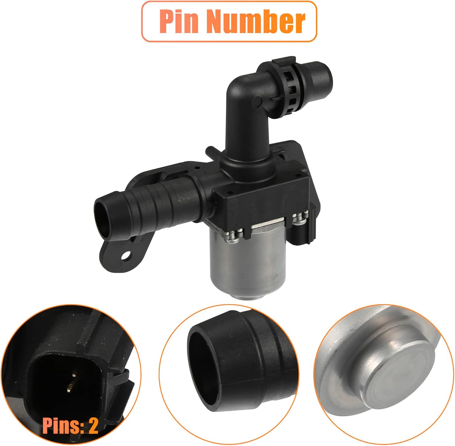 Car GM CV6118495 CV61-18495 Engine Heater Control Valve Solenoid for Ford Escape 2013 2014 2015 2016 2017 2018 2019