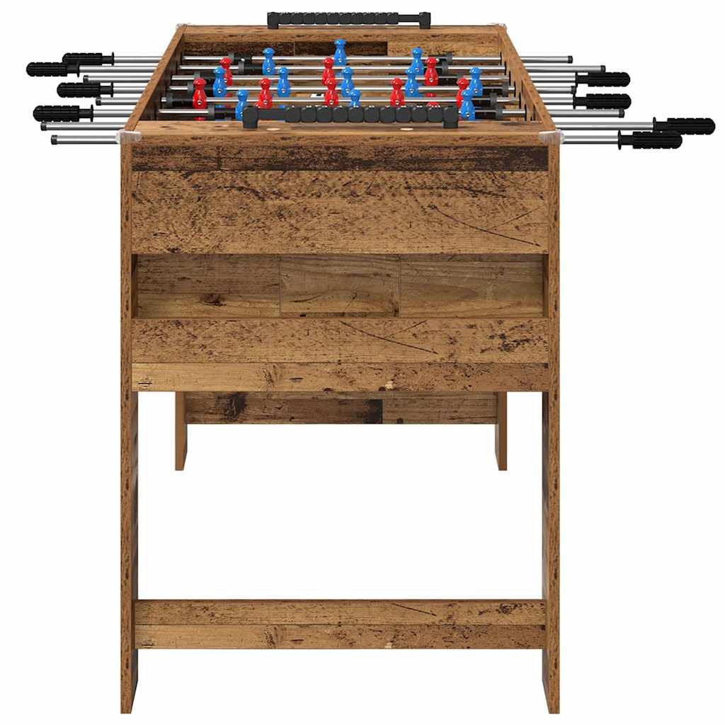 Genérico Mesa de Futbolín Madera Vieja 125 x 60,5 x 80 cm,Deportes,Juegos de Interior,Futbolín,Mesas de futbolín-858891