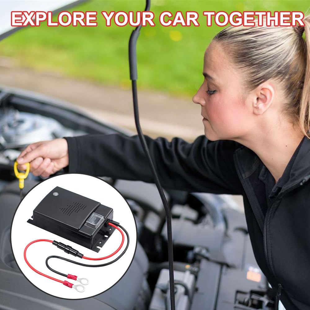 Anti Martre Voiture, 2 Pièces Ultrason Fouine Voiture avec 12V Connexion Batterie,Anti Fouine Pour Voiture,Anti Rongeur Voiture,Répulsif Rongeur Voiture,Repulsif Fouine pour Voiture