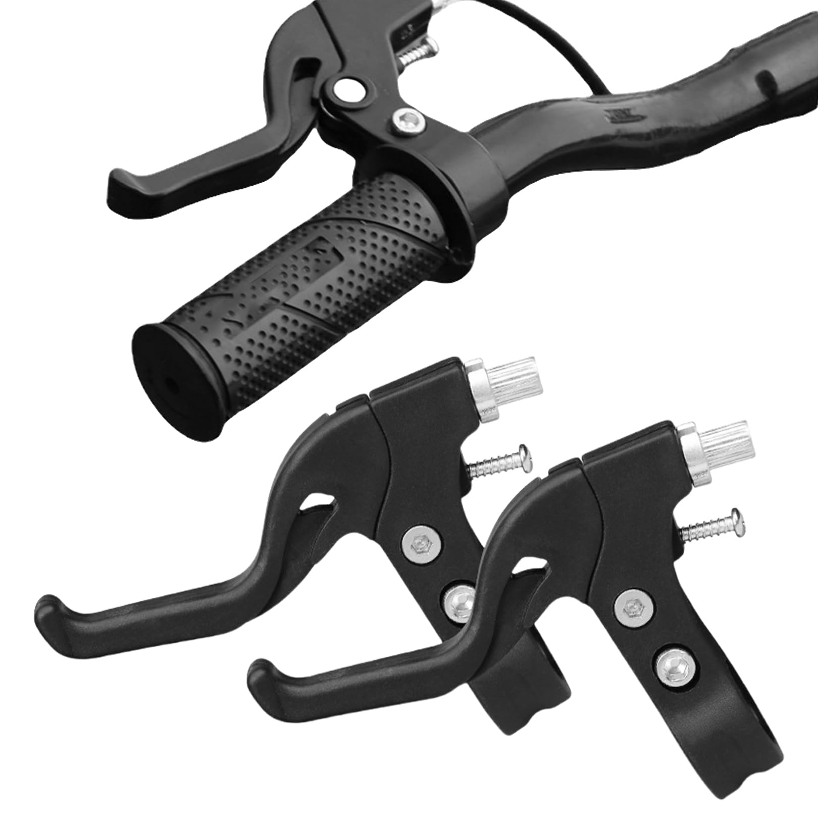 1 Paar Bremshebel Kinder Fahrrad,Bremshebel Kinderfahrrad,Handgriff Lenker Bremsen,Fahrrad Handbremse Hebel,Bremsgriffe Ersatzteile,Bike Ersatz,Fahrrad Zubehör für Fahrrad-Rennrad,Meisten Fahrräder Sport & Freizeit