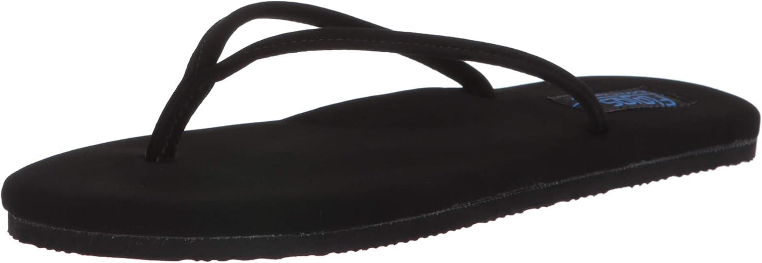 FLOJOS Women's Fiesta 2.0 Flip-Flop, Black, 7