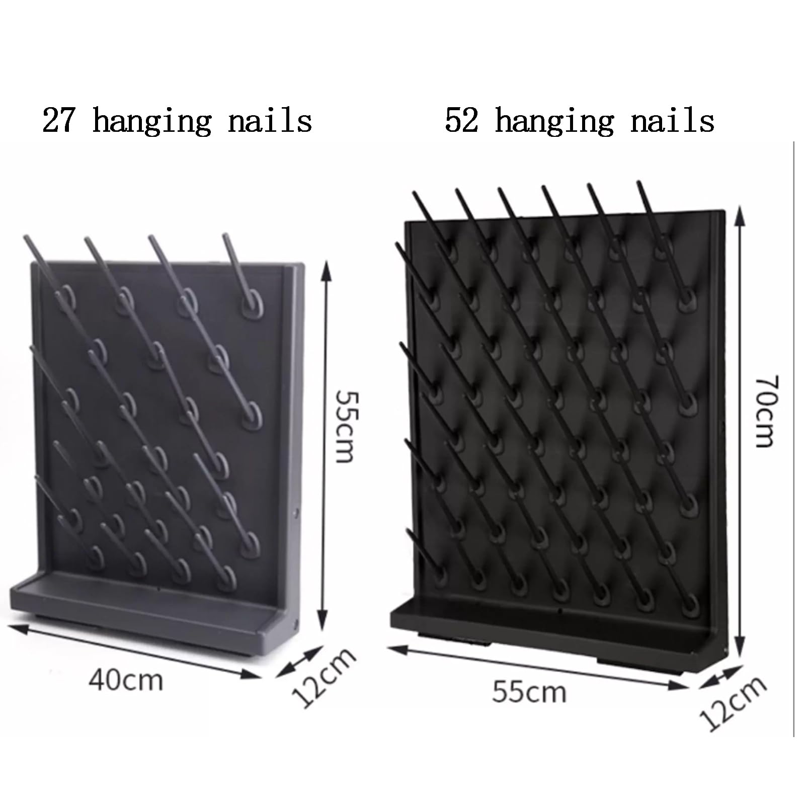Estante de secado de laboratorio, estante de tubos de ensayo desmontable con soporte de montaje de 35 grados, barra de goteo extraíble, configurable libremente con bandeja de drenaje, tiras adhesivas
