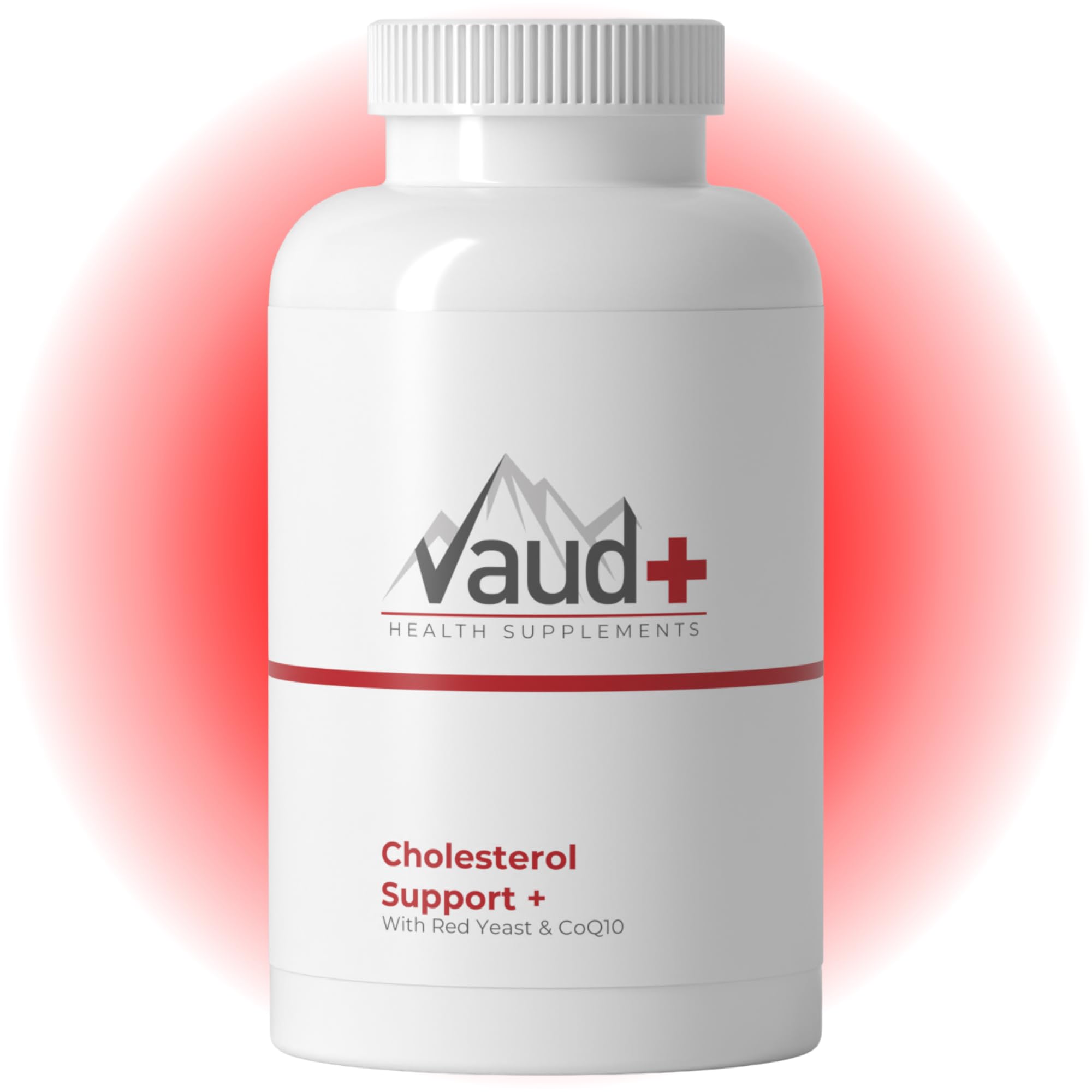 VAUD Roter Reis Kapseln – 888 mg Phytosterole, Monacolin K & Coenzym Q10