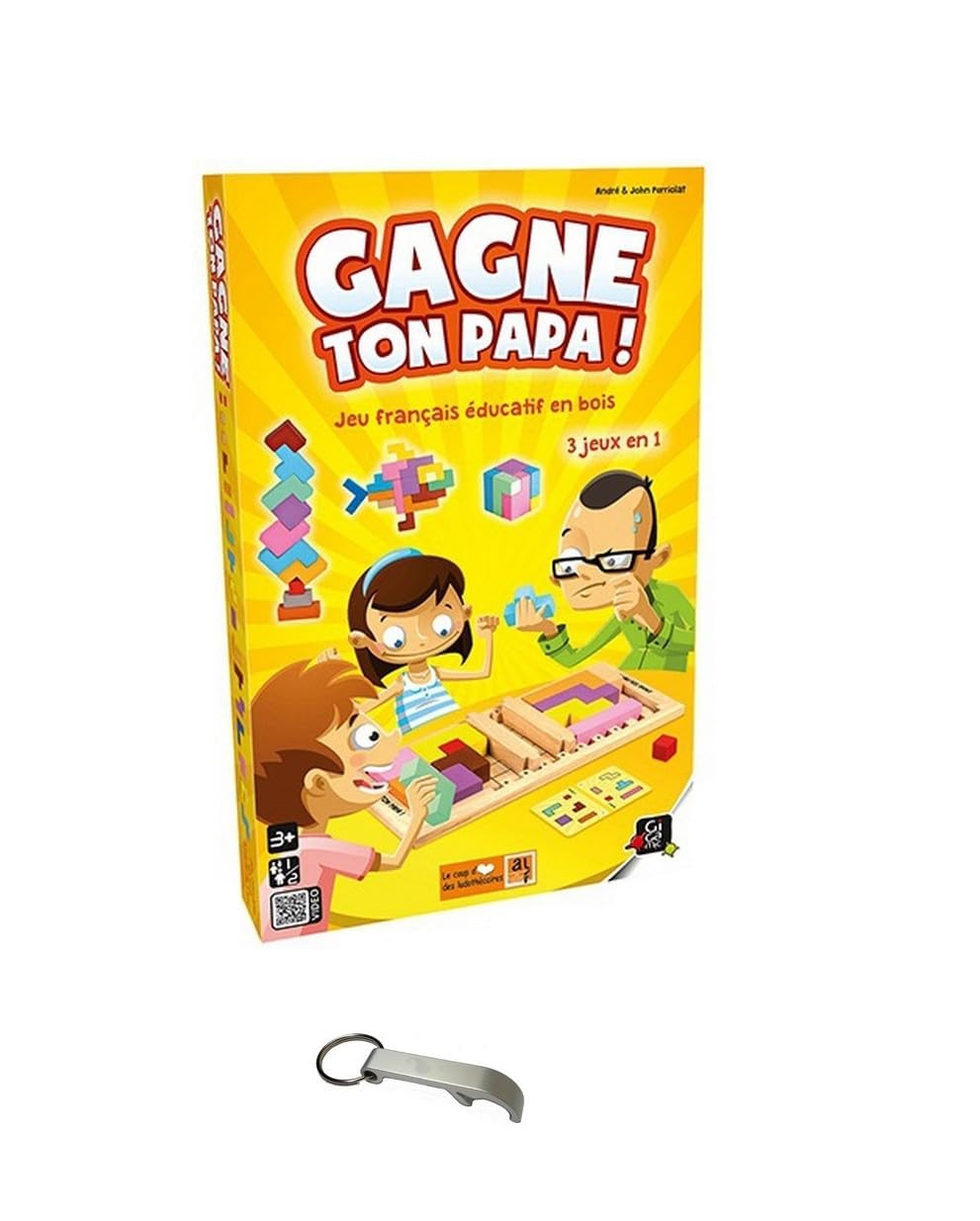 Gagne Ton Papa Set + 1 Blumie Bottle Opener (Gagne Papa)