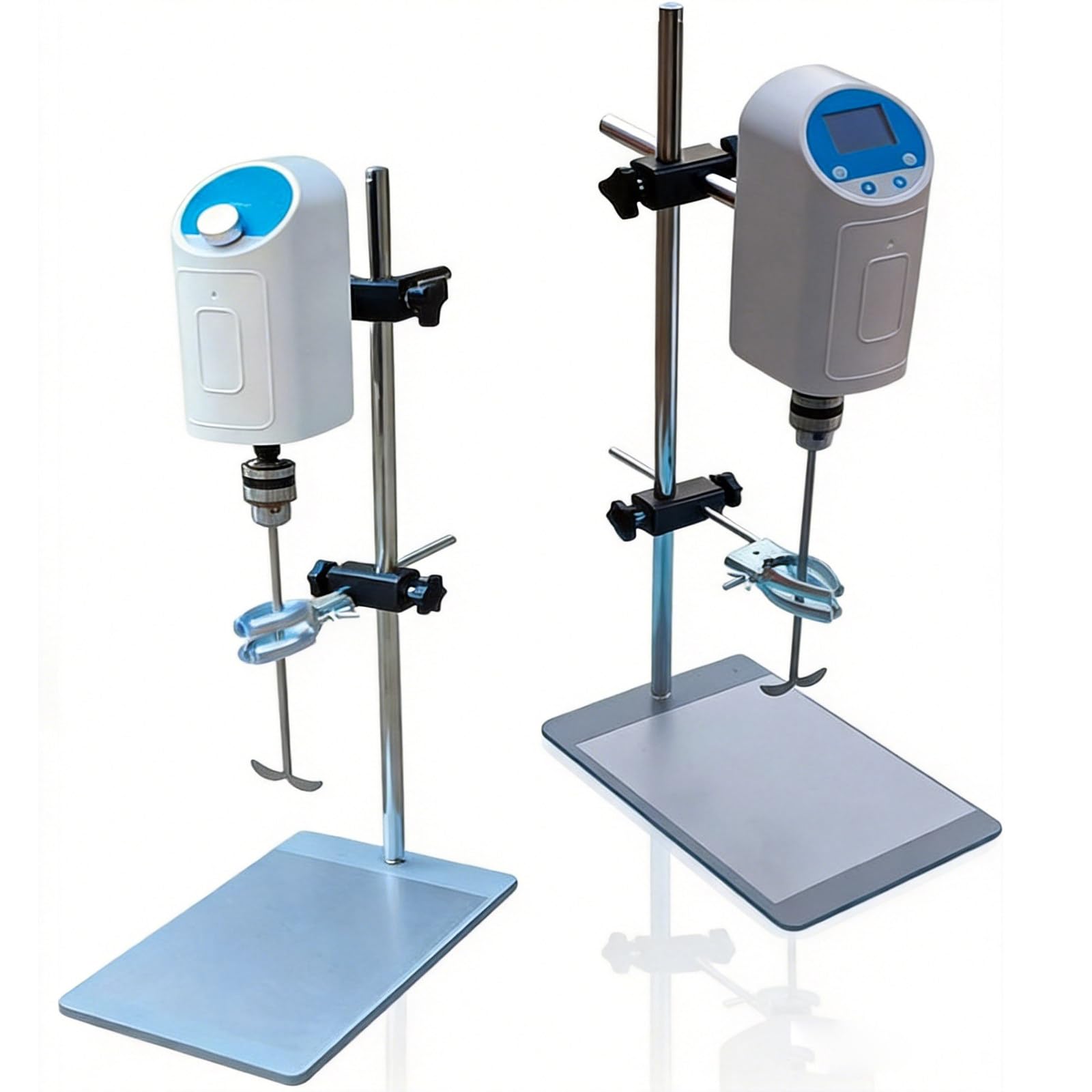 Agitatore Elettrico da 60 Litri con Controllo Digitale,velocità variabile da 100 a 3000 Giri/min,Miscelatore da Laboratorio ad Alta Coppia per l'industria cosmetica Digitaldisplay-20L