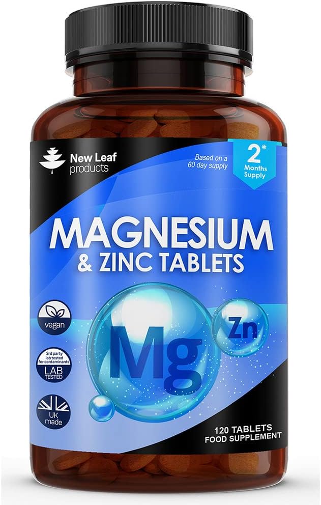 Magnesium Supplements 516mg 120 Magnesium Tablets Supports Muscle Bone Health, Energy High