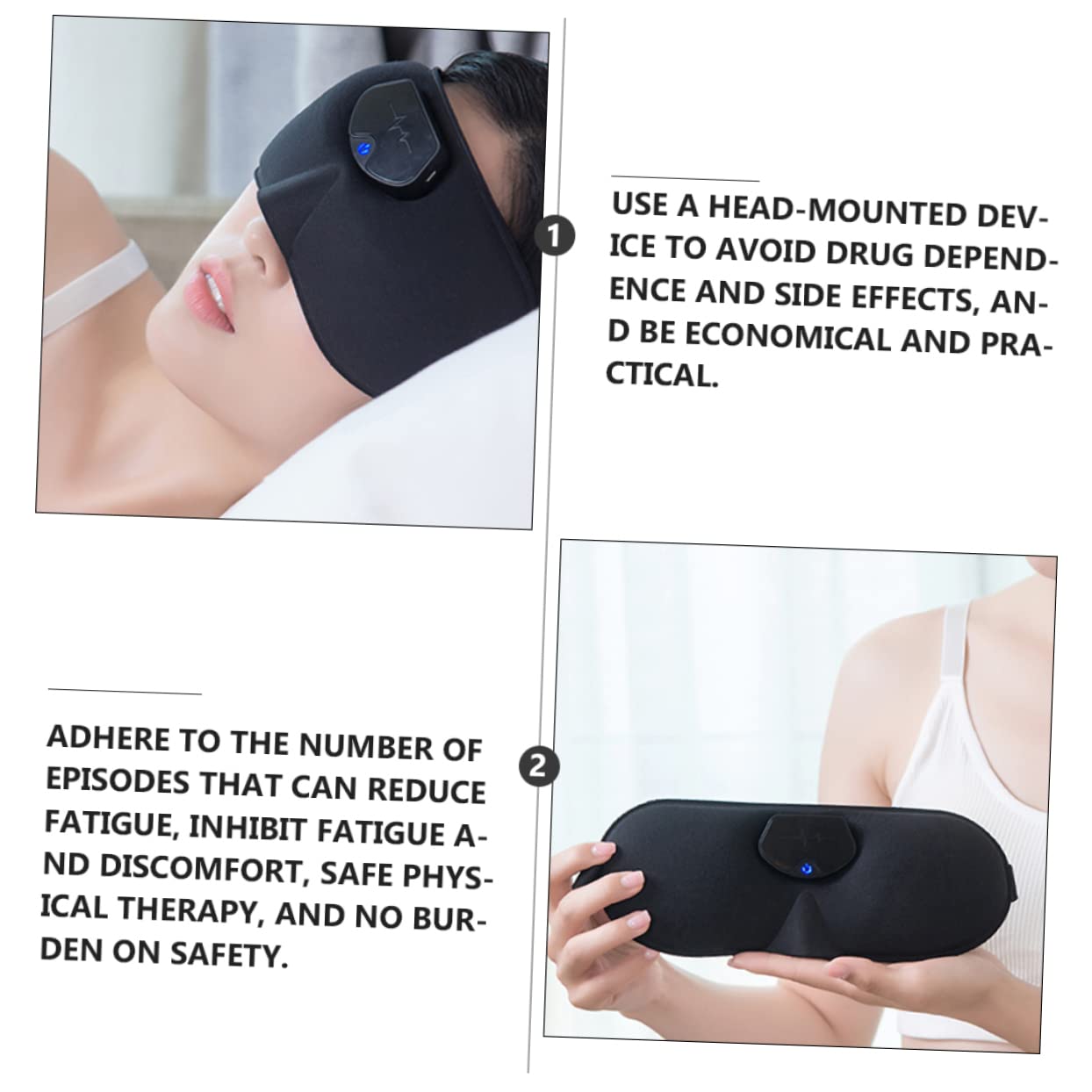 Masseur Électrique de Tête Intelligent Stimulation par Impulsions