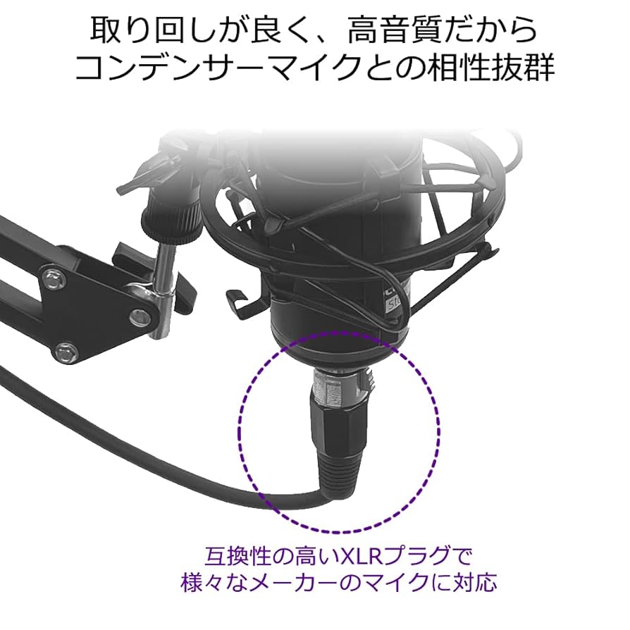 コンデンサーマイク XLRケーブル付き Amazon.co.jp: Blue Blackout Spark SL XLR コンデンサーマイク