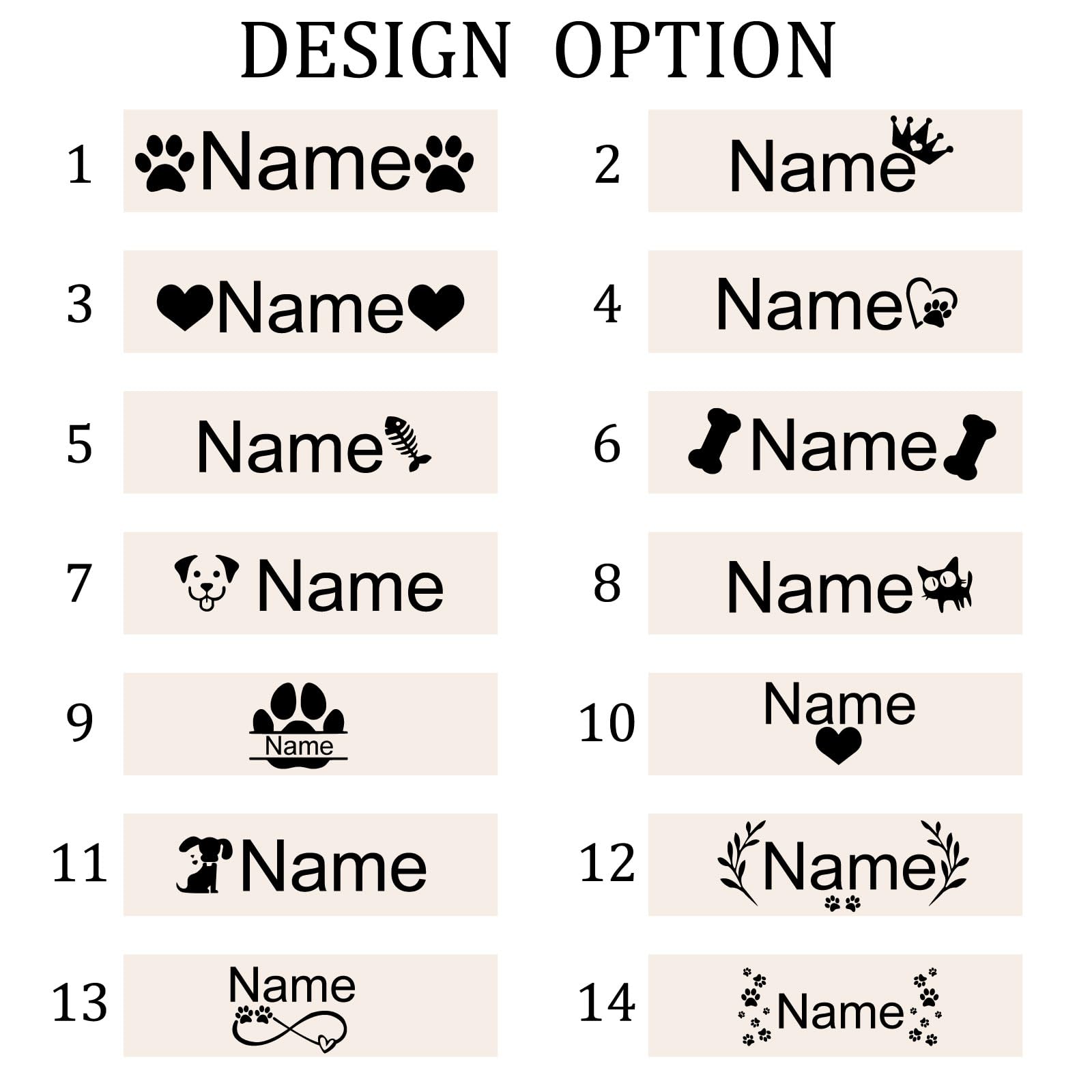 JMIPET Personalized Stainless Steel Dog & Cat Food/Water Bowls – Custom Pet Name, Non-Slip, Easy Clean Feeding Dishes with Separate Plates(Pink)