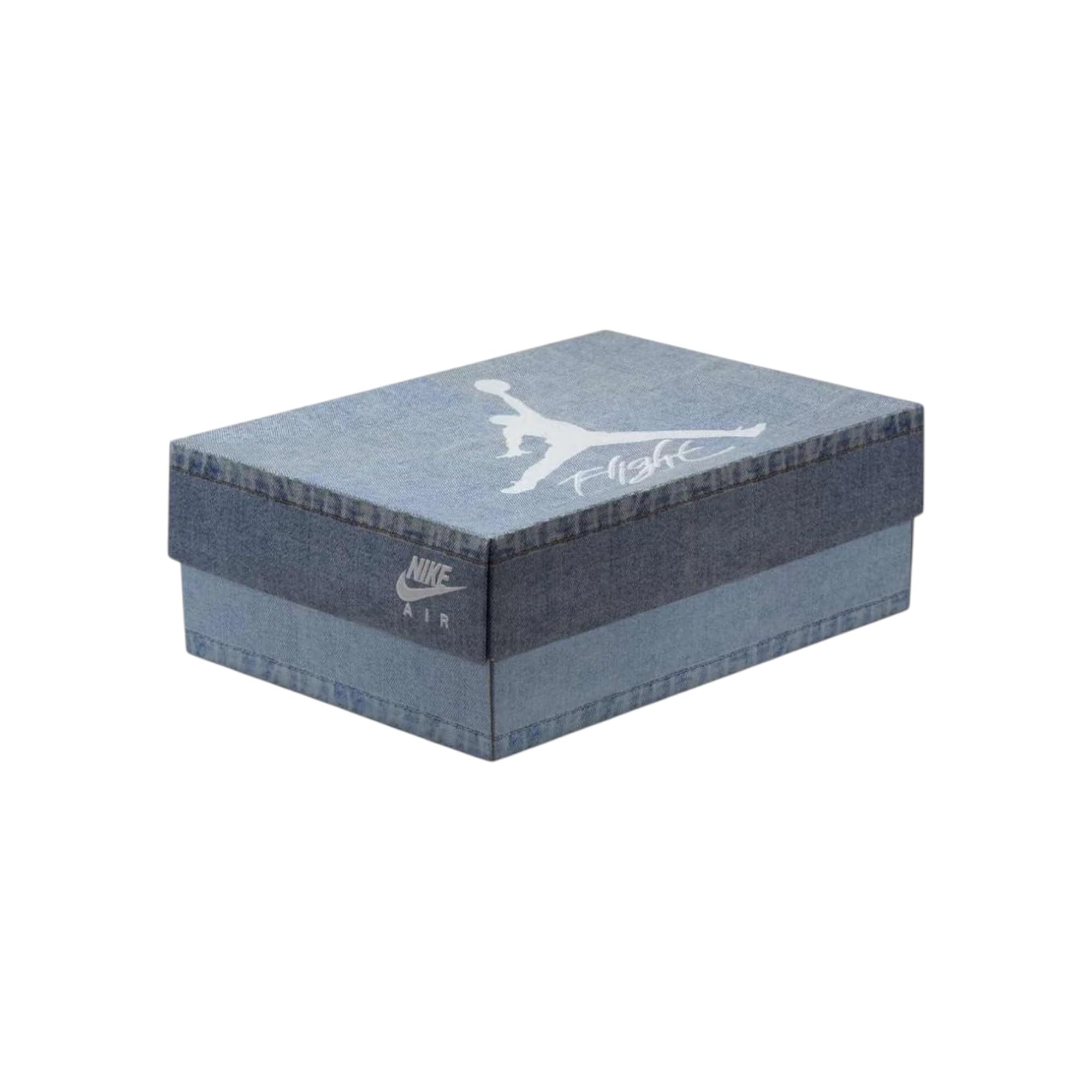 Sail/Gum Hellbraun/Worn Blue Jordan 4 Retro-Sneaker