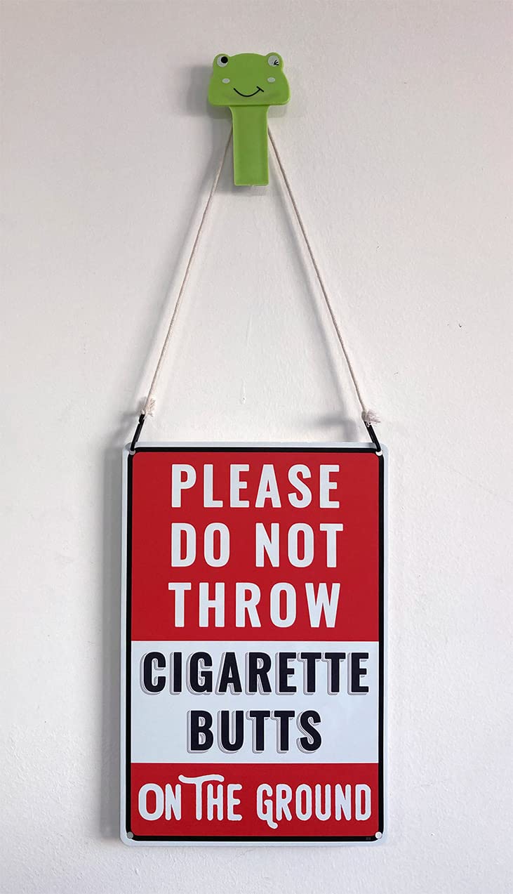 do not throw your cigarette Amazon.com: Please Do Not Throw Cigarette Butts On The Ground Sign (073) :  Patio, Lawn & Garden