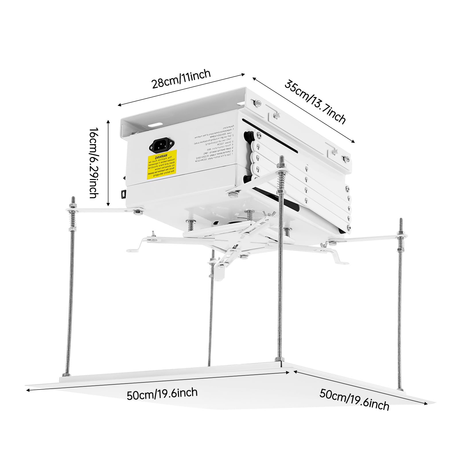 Soporte Proyector Liberación Rápida Soporte De Techo ViewSonic PJ-WMK-007 Para Proyector - Universal Hasta 55 Lbs Soporte Techo 55 Libras