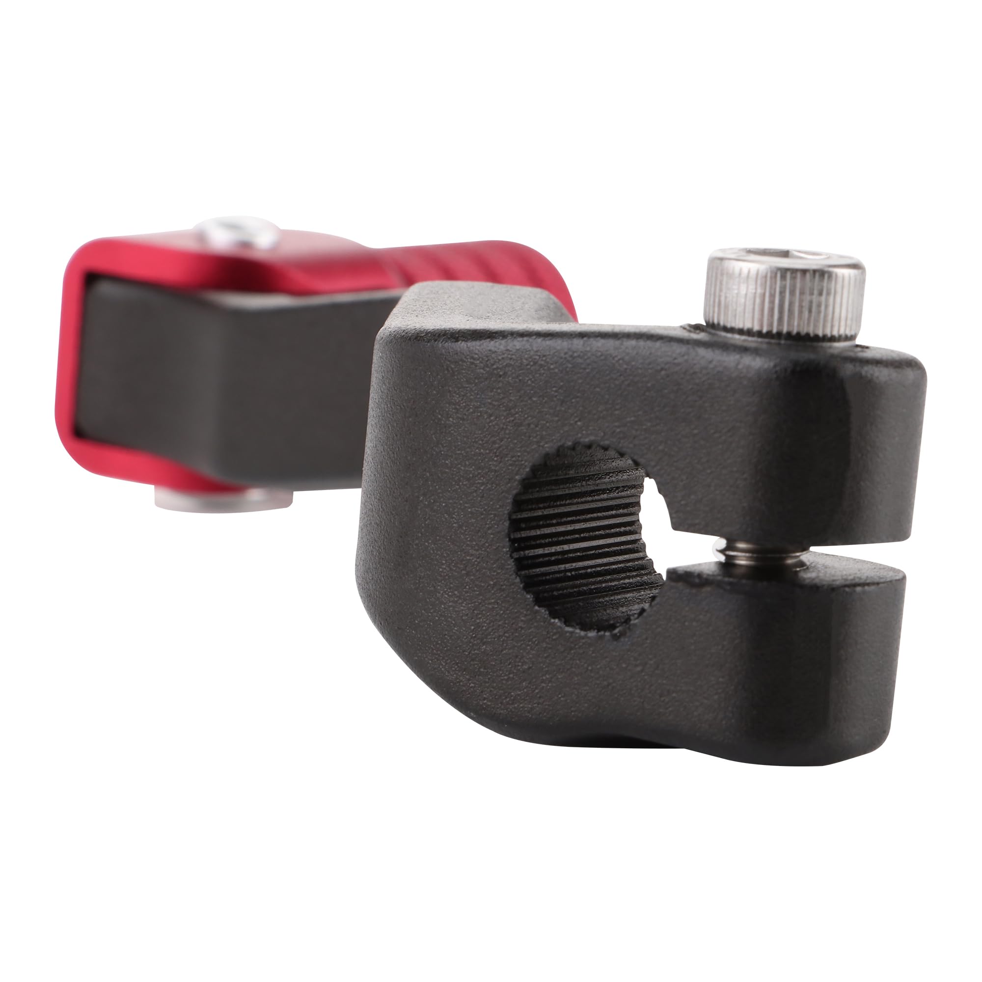 GOOFIT Rouge-Noir Alliage D'aluminium Leviers Sélecteurs De Vitesse Déplaceur De Pied Pliable Remplacement pour Zongshen CG CB NC Engine 125 150 200 250 450 ATV Quad Dirt