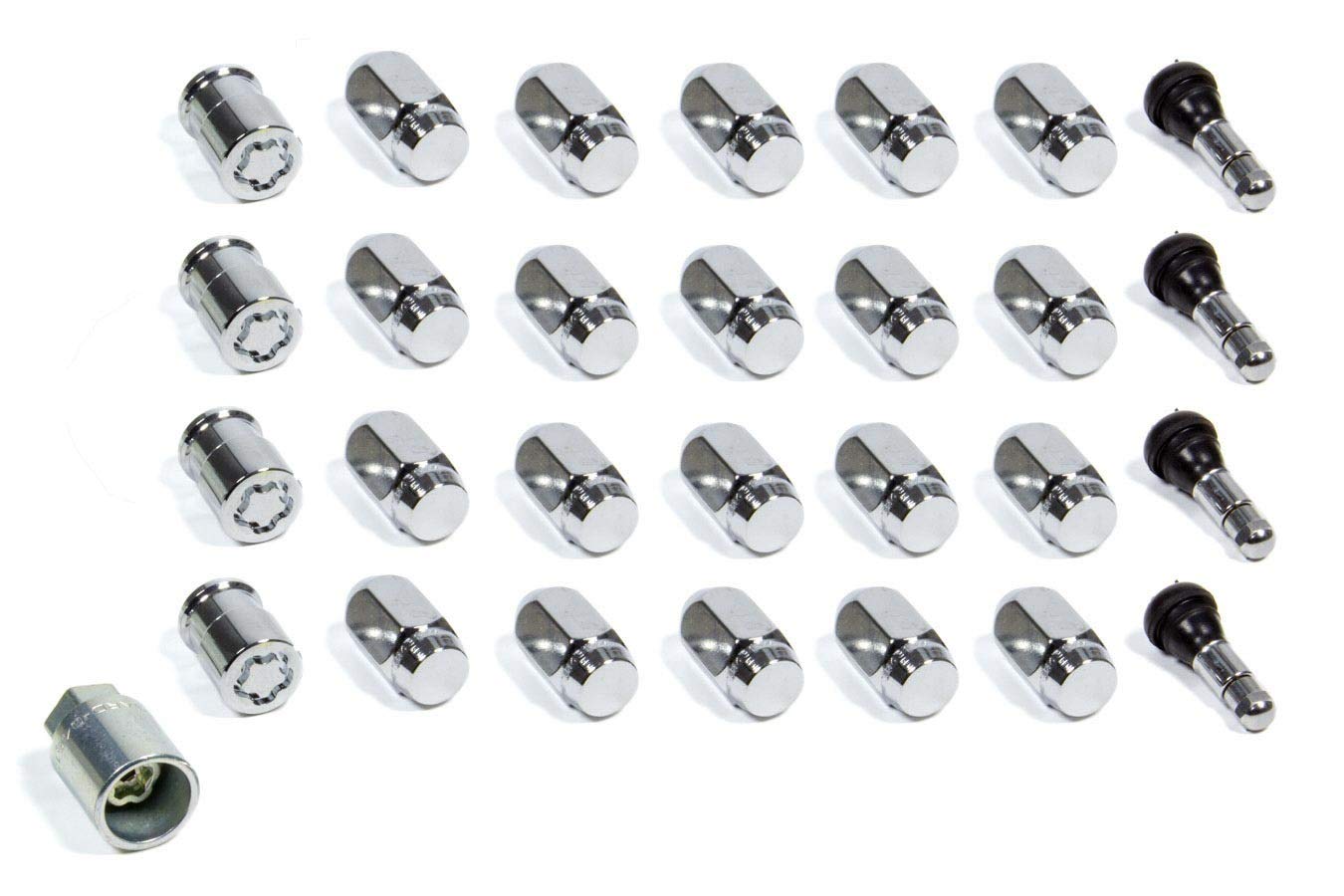 Amazon.com: McGard 84657 Chrome Cone Seat Wheel Installation Kit