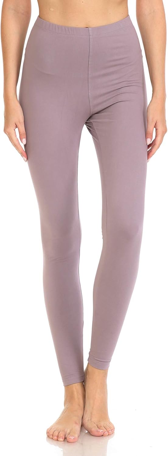 Leggings Depot ActiveFlex Athletic Leggings for Women-HLD (Violet Verbena, S) - Image 2