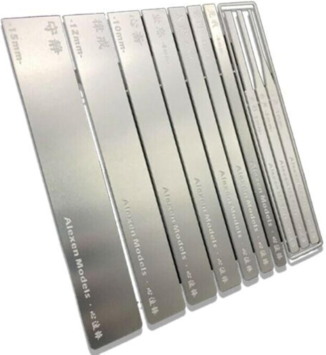 10pcs Different Size Stainless Grinding Stick Hardness File Hobby Craft Tools