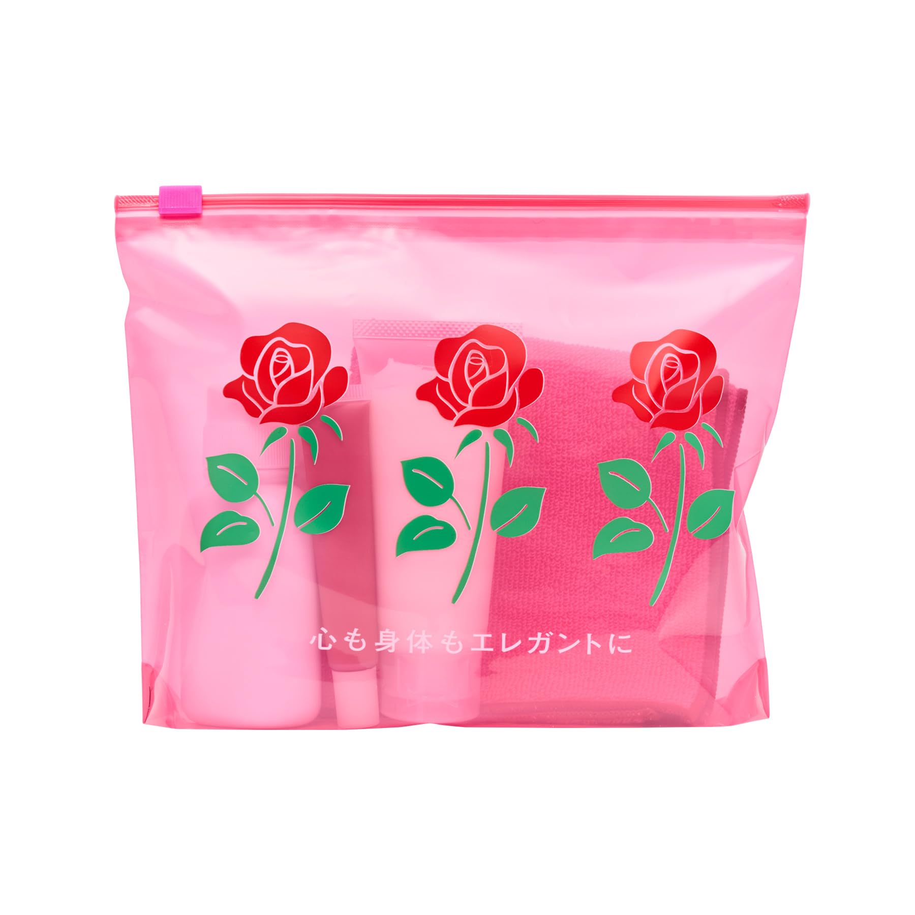 Amazon.co.jp: ニューレトロ ジッパーバッグ L (バラ) : ドラッグストア