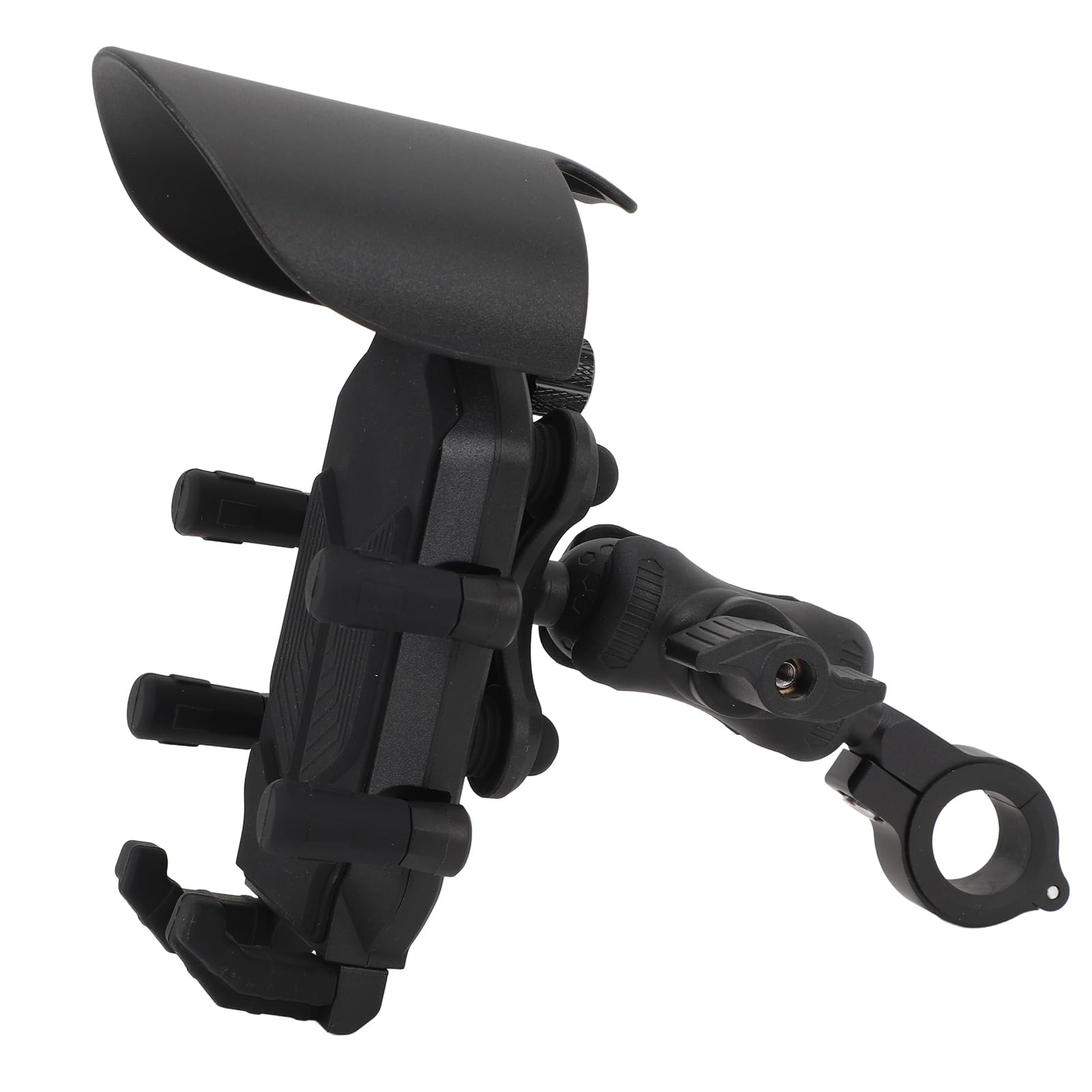 Uchwyt na telefon motocyklowy Heavy Duty 8 pazurów, odporny na wstrząsy, zabezpieczający przed kradzieżą Uchwyt rowerowy na telefon z obrotem 360 do motocykla Rower elektryczny