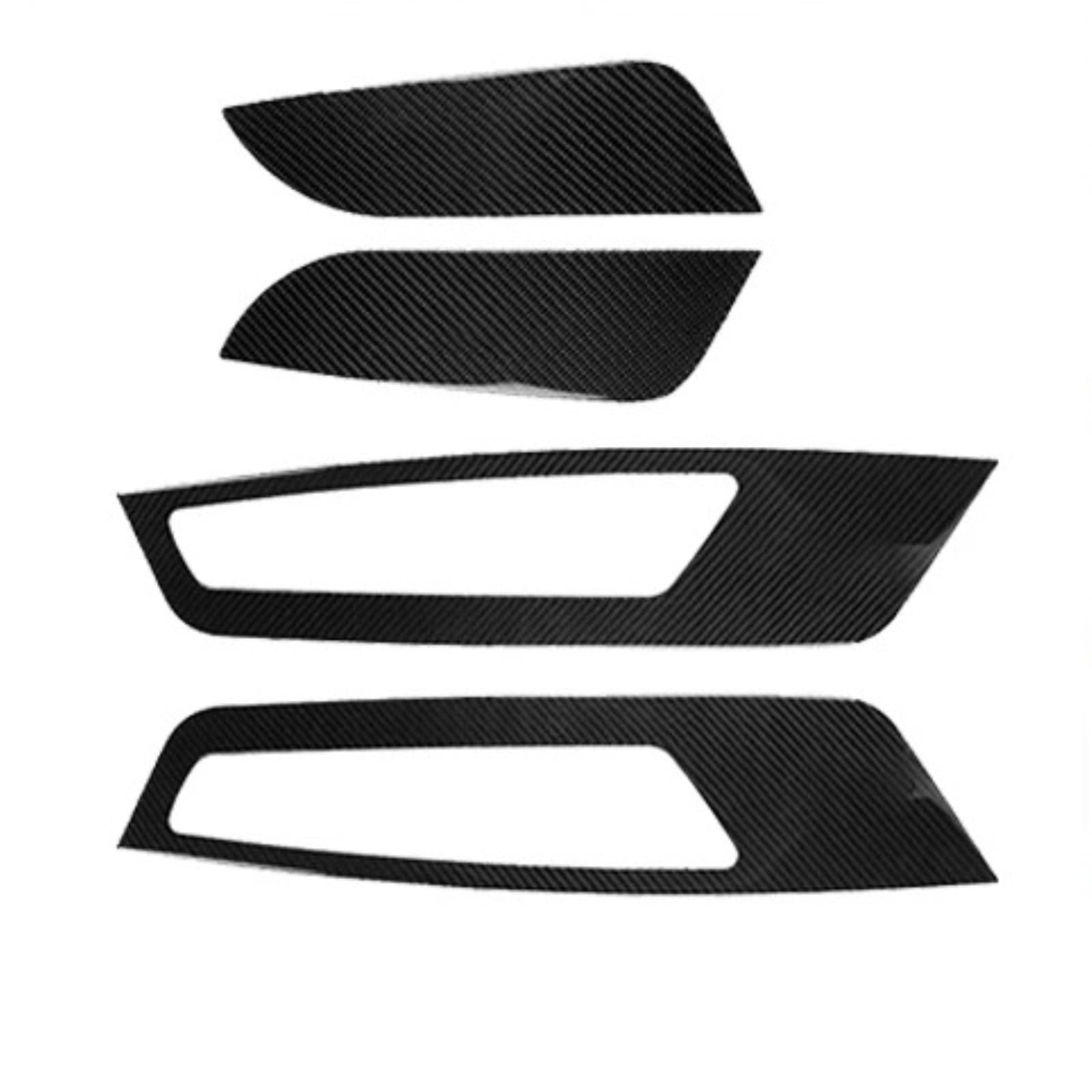 Interior Trim for Mustang 2009-2014 Carbon Fiber Gear Shift Dashboard Air Outlet Window Lift Steering Wheel Suit Car Interior Sticker Auto Central Inner(20)