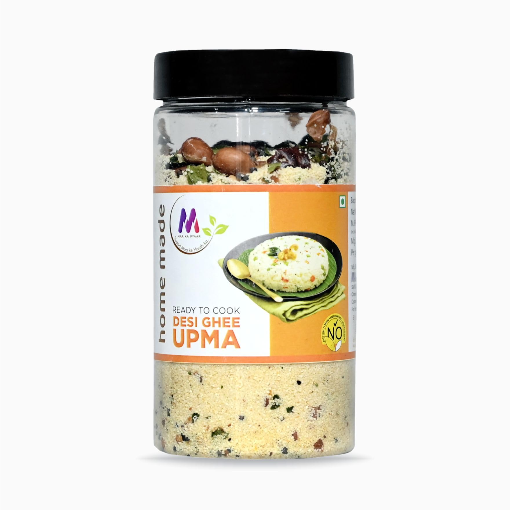 MAA KA PYAAR-Ready to cook Desi Ghee Upma-Traditional Delight: Desi Ghee Upma - Preservative-Free and Perfectly Roasted-Pack of 250 g x3 (pack of 3) (B0CZDQFMKM) Amazon Price History, Amazon Price Tracker