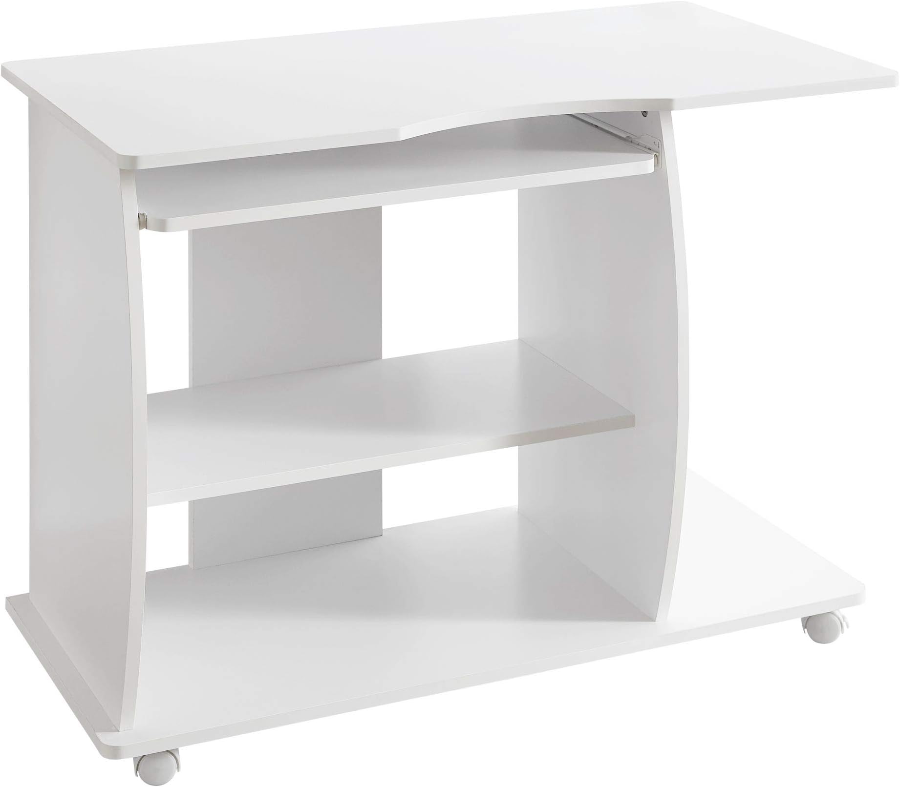 Wohnling Diana WL1.152 Computer Desk with Wheels 90 cm