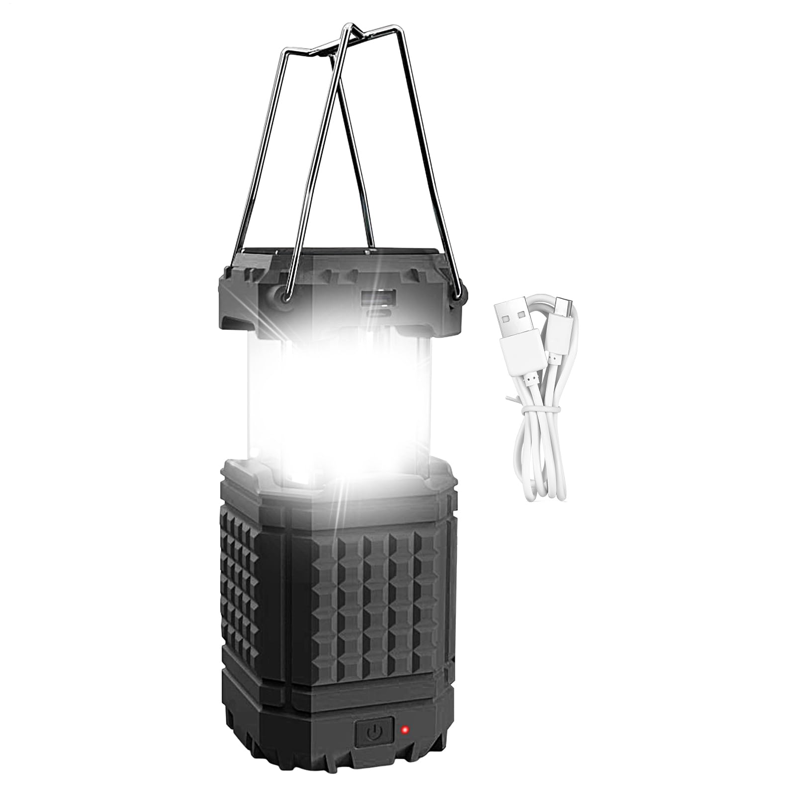 Luz Solar para Exteriores Linterna Plegable