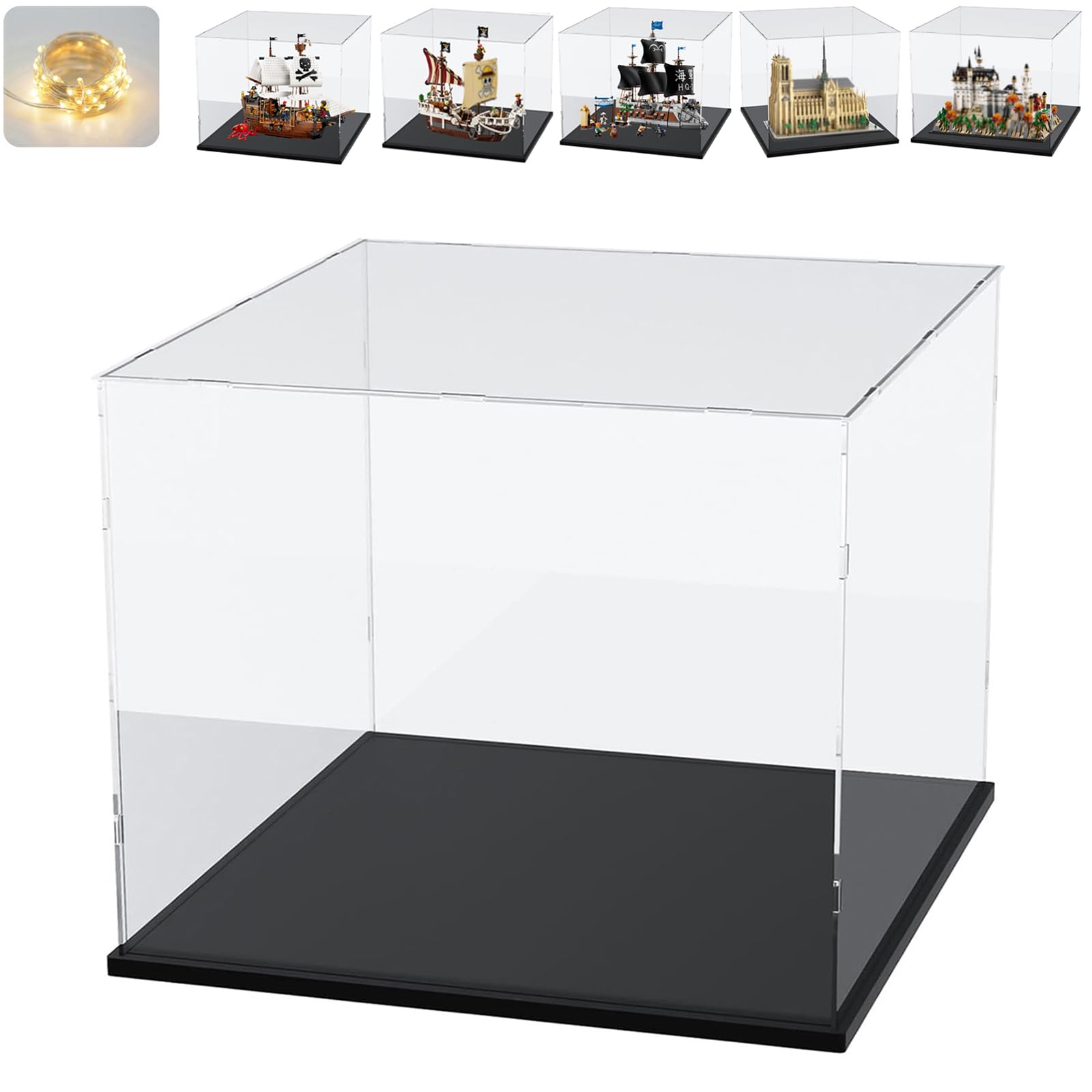 Amazon.com: 3mm Clear Acrylic Display Case for LEGO 75639 Going