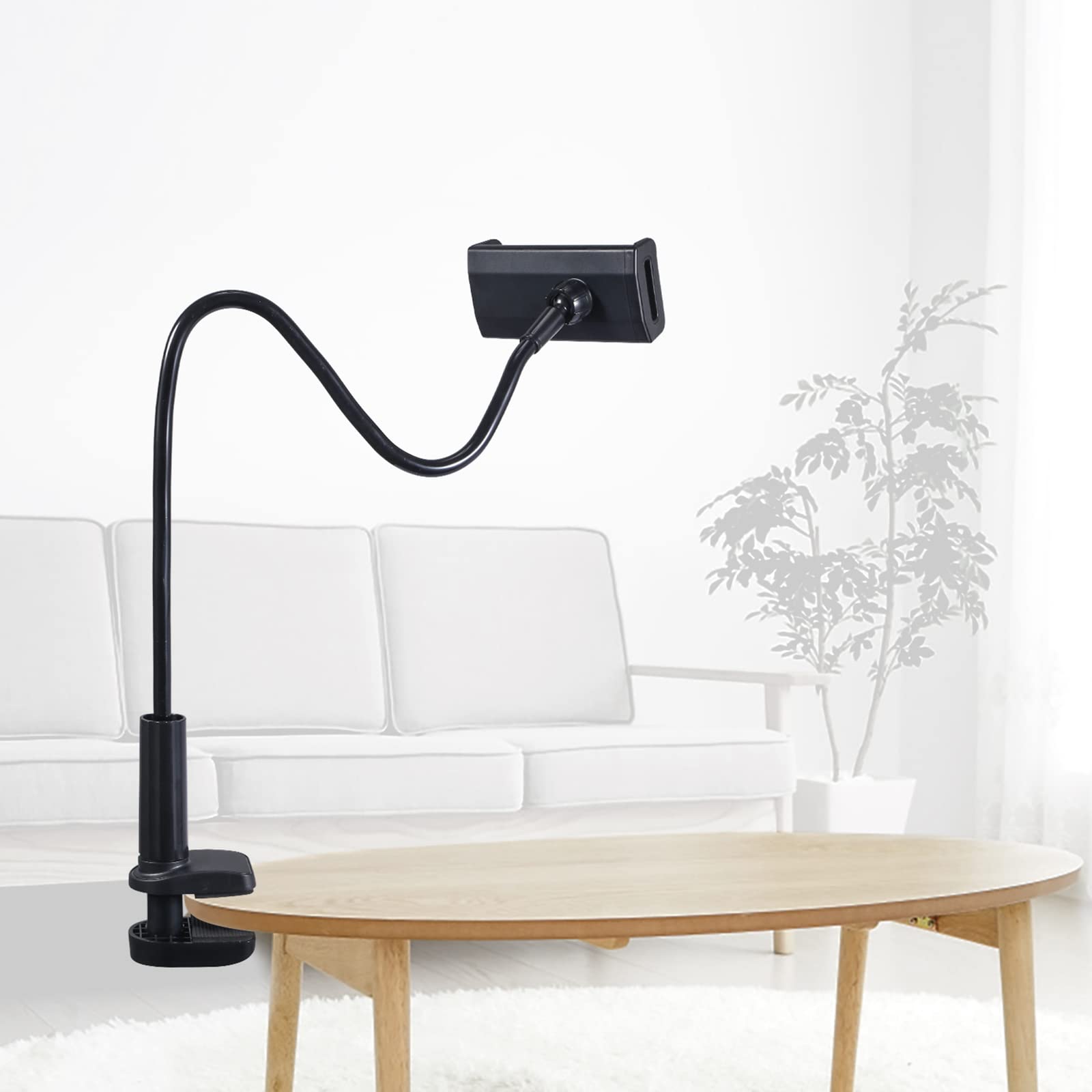 Huayifa Support Pour Tablette,col De Cygne - Bras Réglable Flexible Dans Le Lit Pour IPad