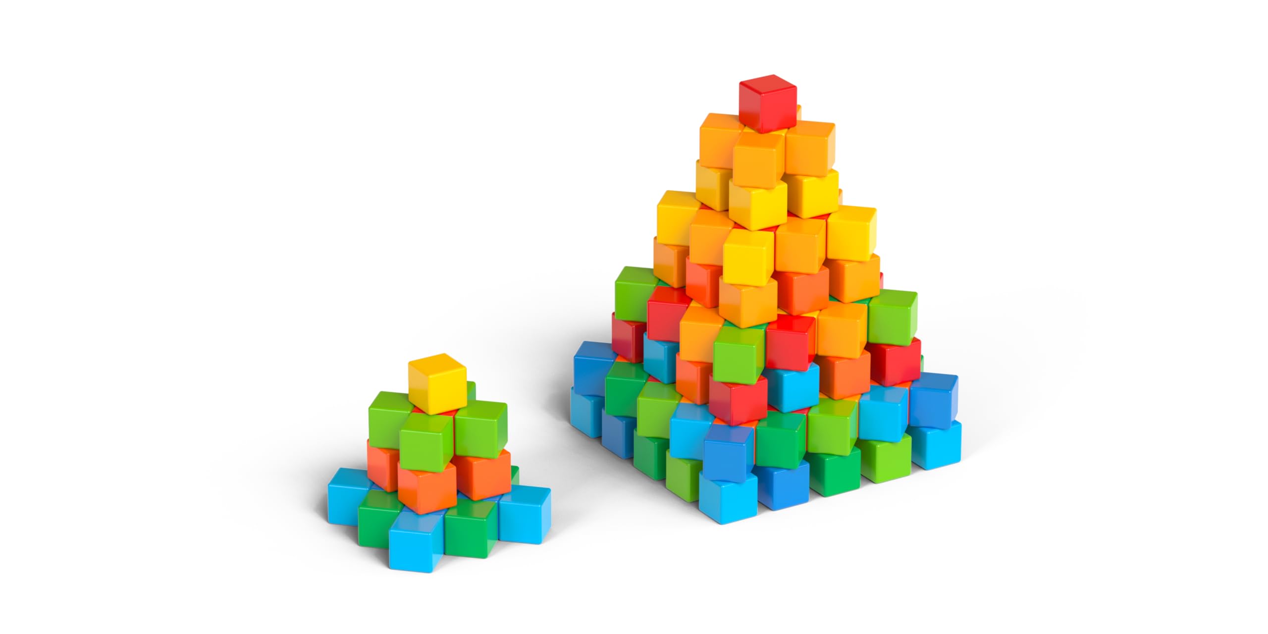Geomag Magnetspielzeug Magicube recycelte Bausteine 128 Stück.