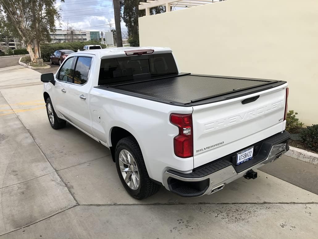 Truck Covers USA American Roll Tonneau Cover Matte Black