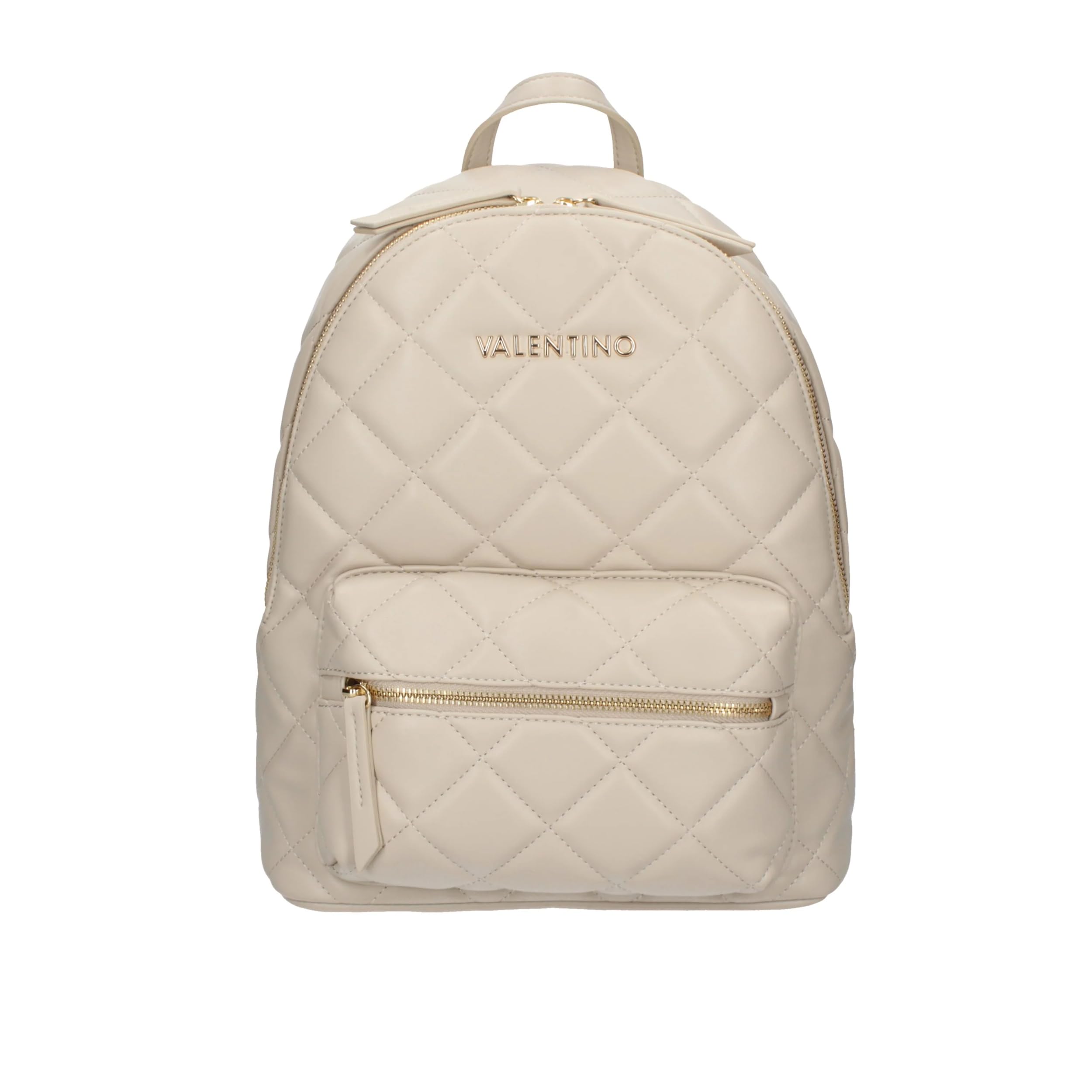 Valentino Ocarina Backpack Woman, Ecru, One Size, Casual