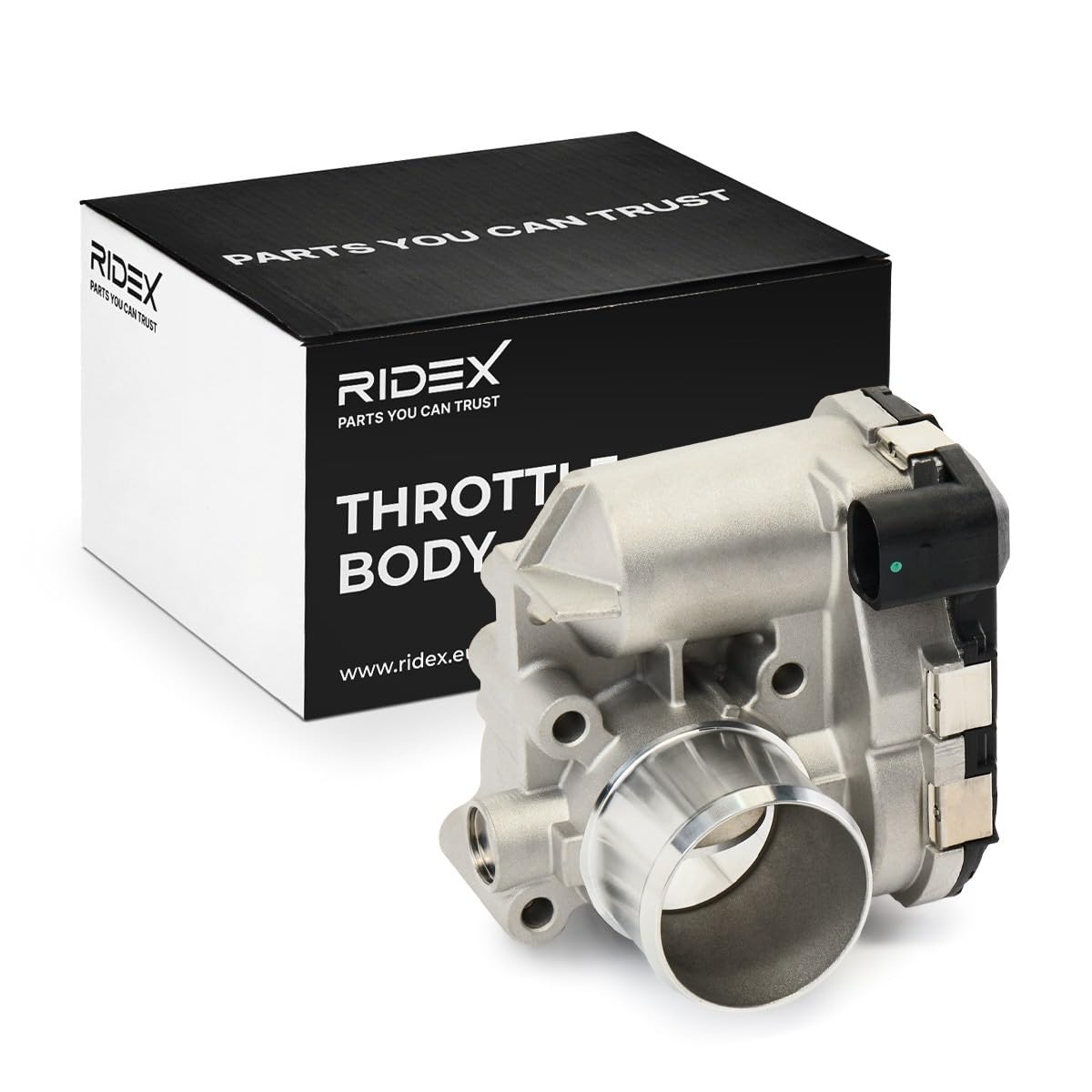RIDEX 158T0052 Drosselklappenstutzen elektrisch Drosselklappe Kompatibel mit NISSAN Qashqai/Qashqai +2 I J10, NJ10 04431102 093161581 1471500Q0