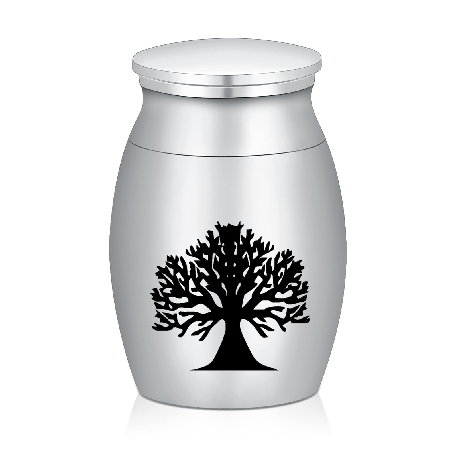 AIWENXI Small Urns Cremation Keepsakes for Ashes- Super Mini Cremation Urns for Human or Pet Ashes Urns Stainless Steel Memorial Ashes Holder