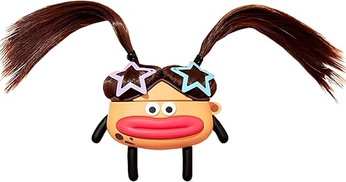 para AirPods Pro Funda, Linda Funda de AirPod Pro 3D de Niña Fea con Boca de Salchicha de Dibujos Animados, Funda Protectora de Silicona Suave Boca