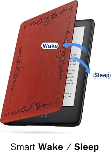 Miniatura 6 de MoKo Funda para Kindle de 6 pulgadas (10 generación, versión 2019), la funda protectora más delgada con encendido y apagado automático, no es