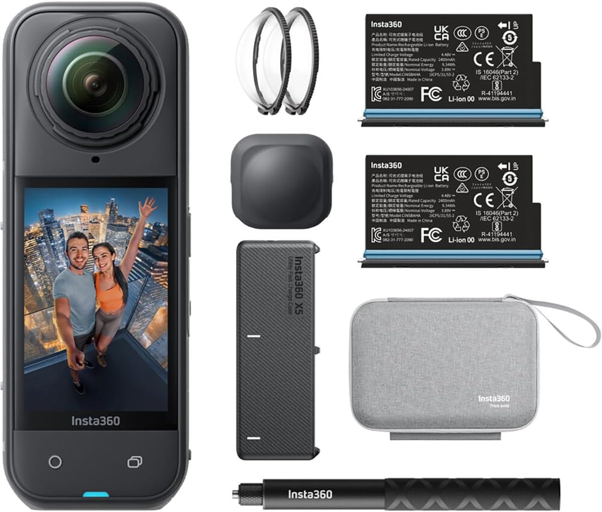 Insta360 X5 Essentials Bundle 8K Waterproof 360 Camera