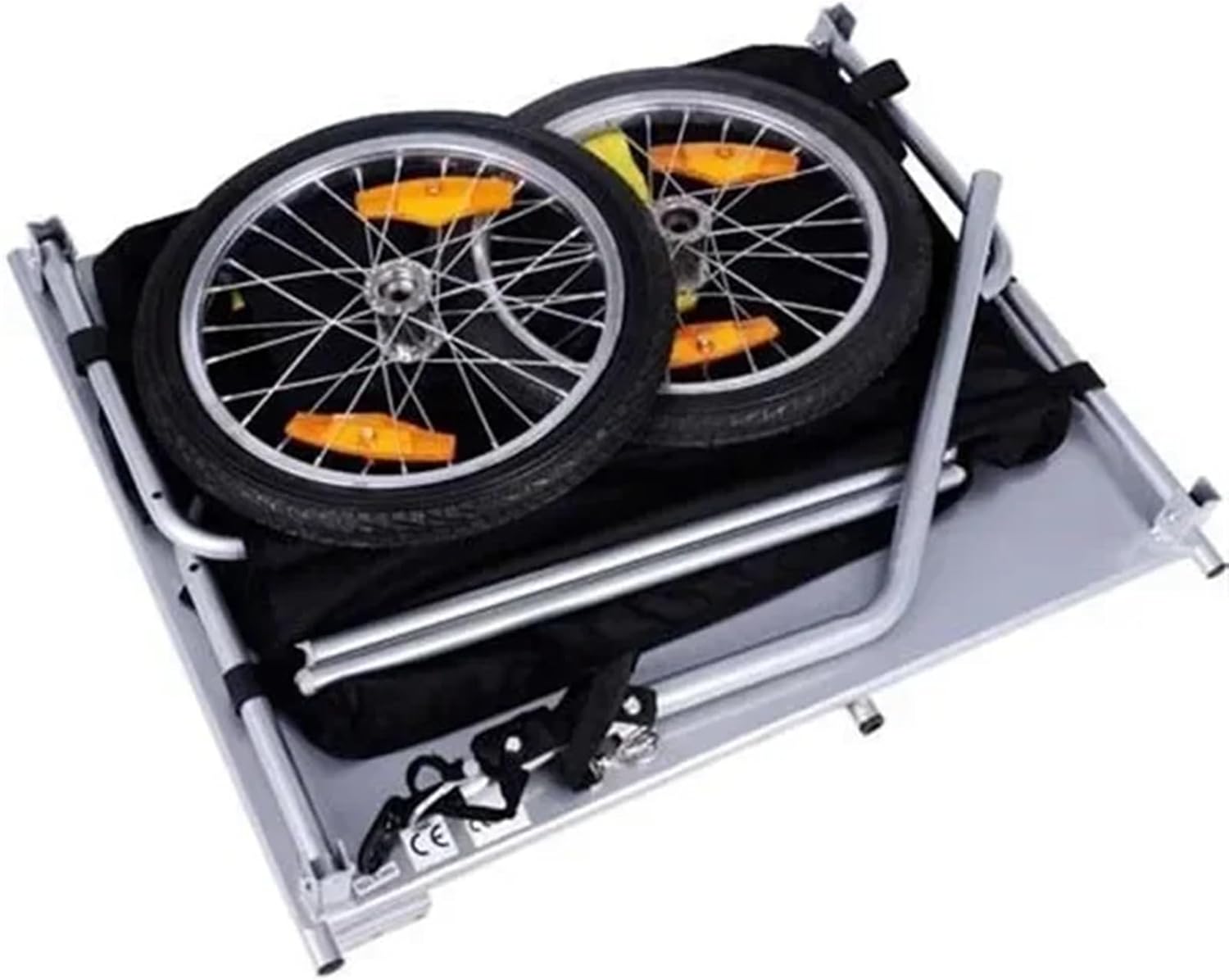 Bike Trailer Will Travel Pull Cargo Trailer Sundries Trailer Shopping Cart LuggageBicycle Trailer Pet Trolley Pet Carrier