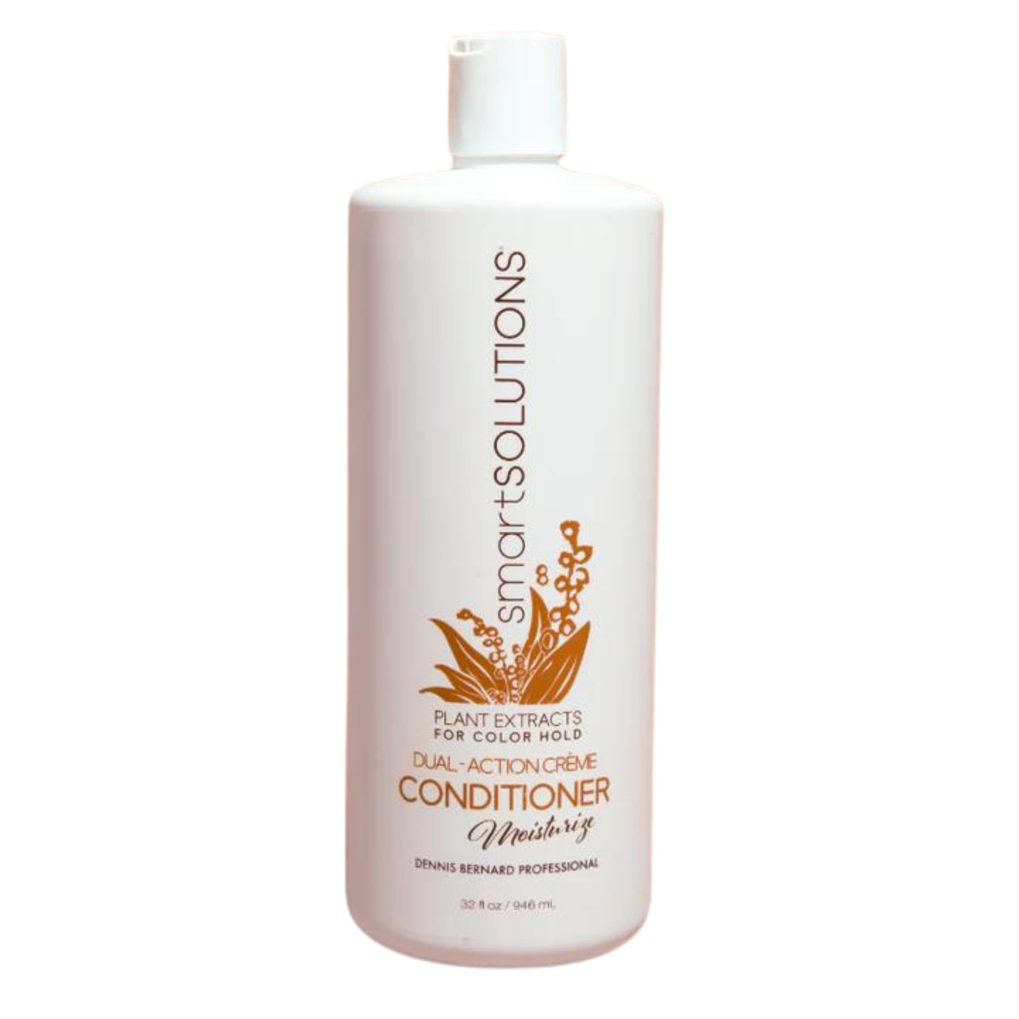 SMART SOLUTIONS Dual-Action Creme Conditioner | Sulfate, Paraben & Sodium Chloride Free | Color Safe & Chemically Treated Hair Safe (32 fl oz)