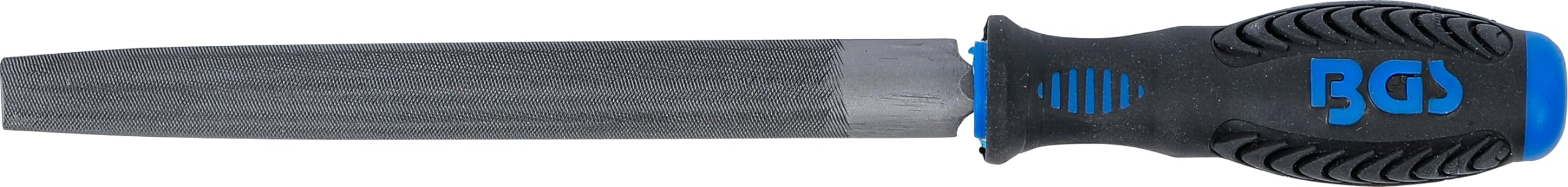 BGS 6575 | Lima da officina | mezza tonda | taglio 3 | 150 mm