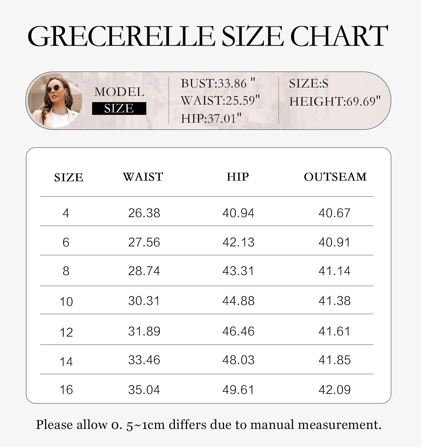 OLRIK Womens Dress Pants Wide Leg High Waisted Pants for Women Business Work Trousers Palazzo Pants - Image 5