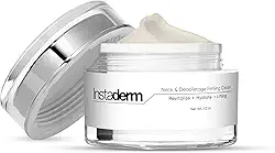 Creme firmador para pescoço e decote – Tratamento de aperto e levantamento para crepes, rugas, flacidez da pele e linhas verticais. Fórmula peptídica antienvelhecimento para aumentar a hidratação e o