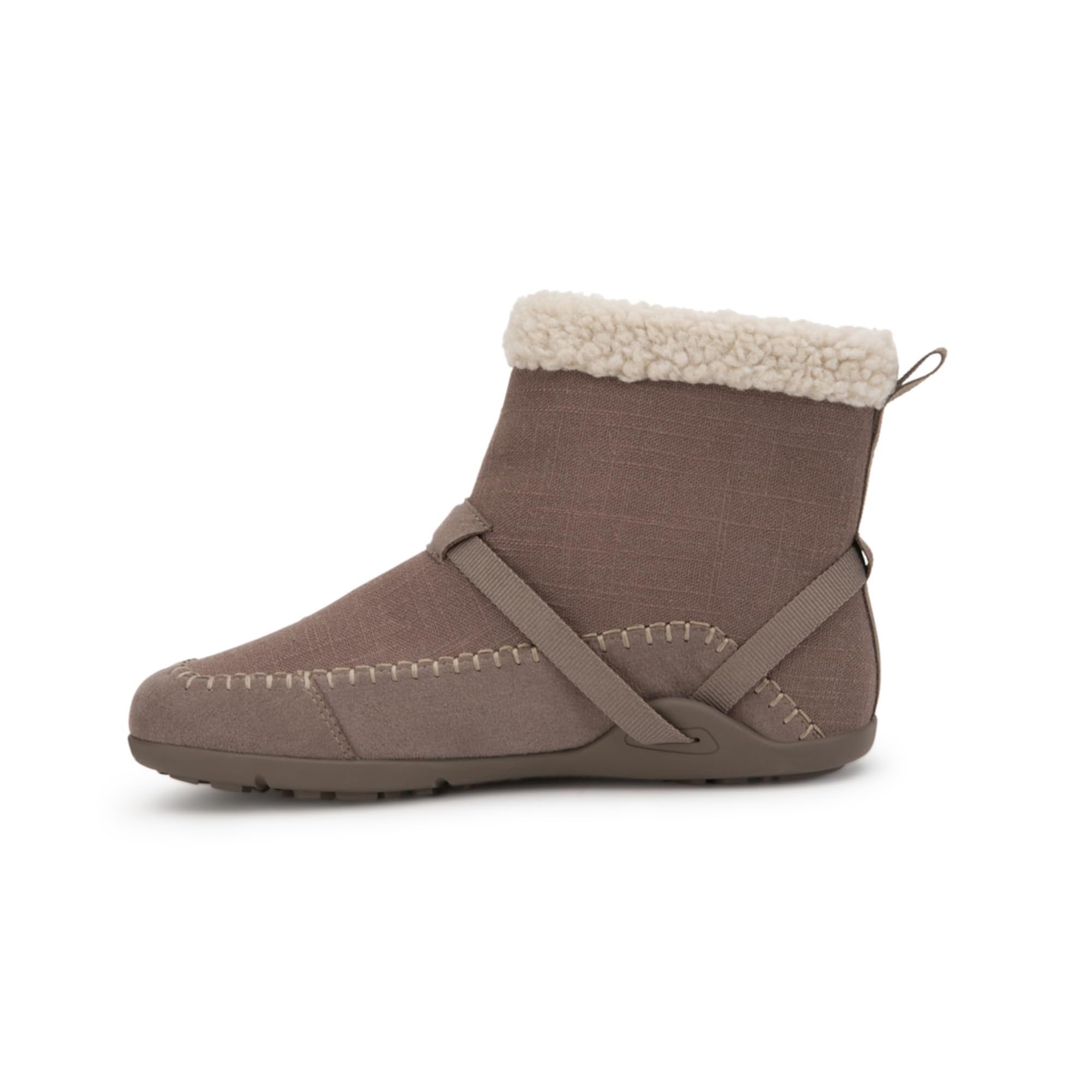 Xero Shoes Ashland Womens Fall Boots Vegan Casual Boots with a Soft Hemp Upper and a Cozy Faux