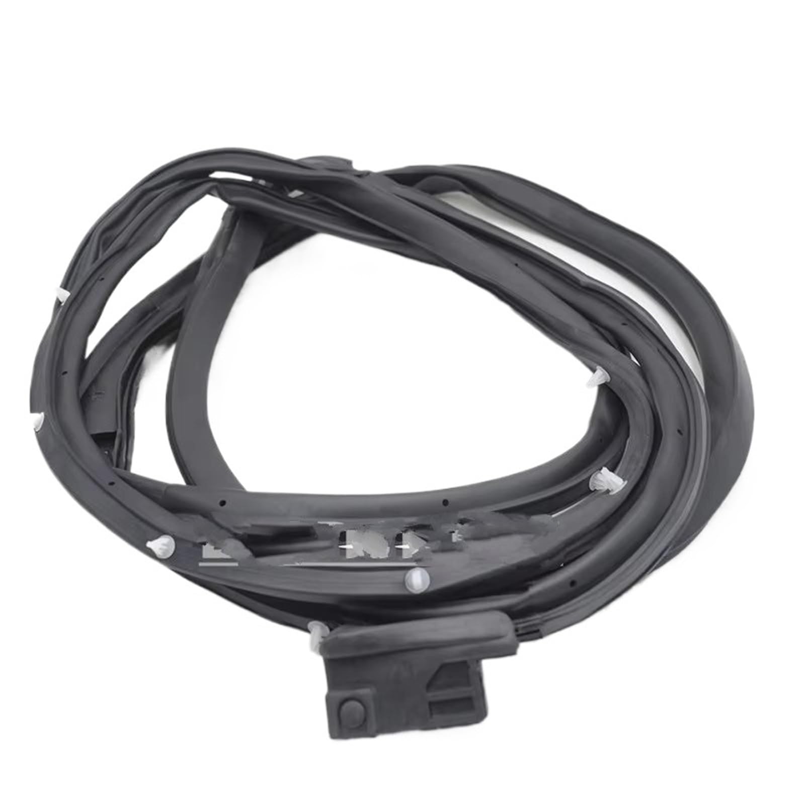 Vamhhx Rear Door-Left Car Rubber Sealing Strips For Toyota For Land For Cruiser For Prado Grj120 Lc120 2003-2009 Front Door Panel Rear Door Weatherstrip Seal Car Door Rubber Seal(Rear Door-Left)