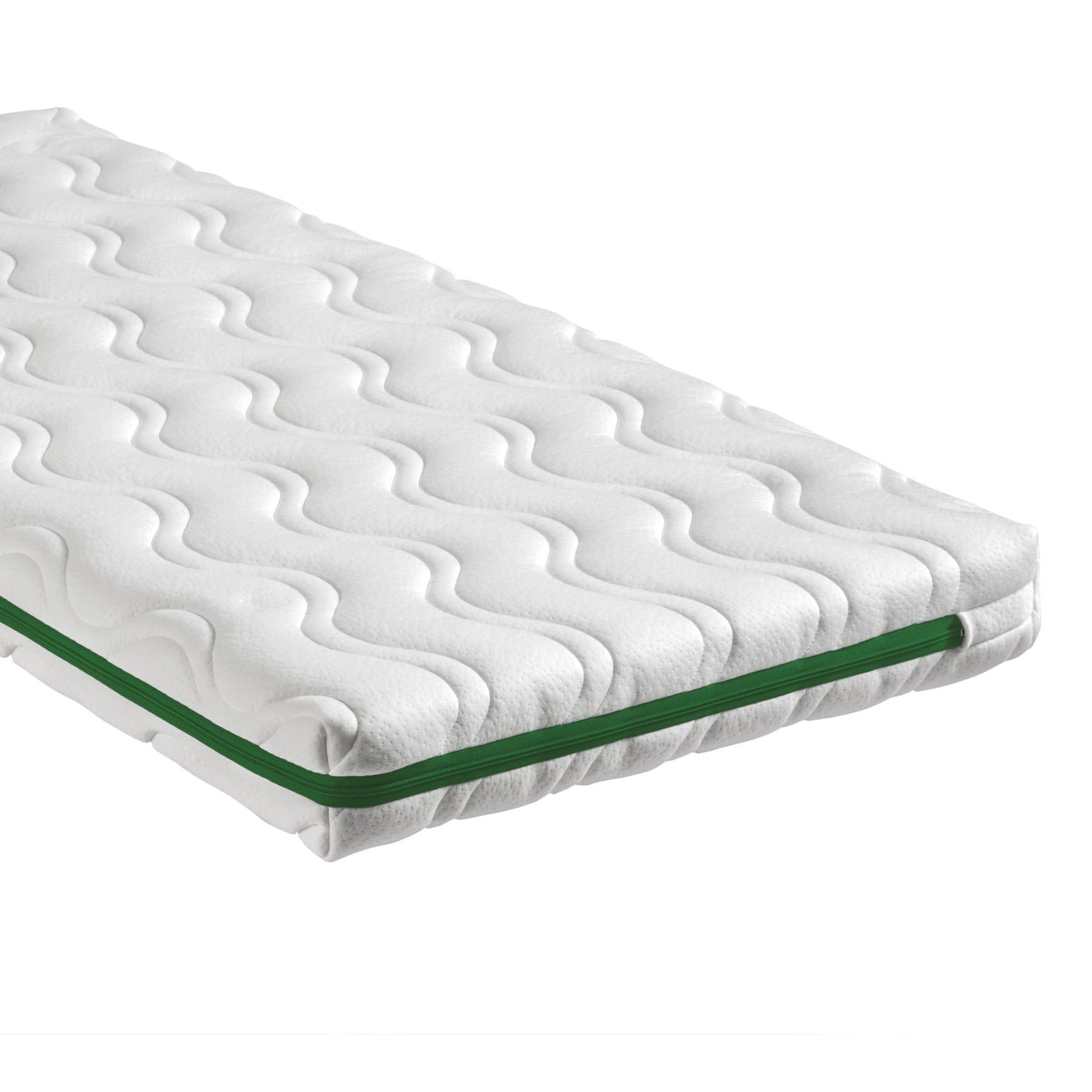 Kadolis - Matelas Bébé 60x120x10 cm Aloe R – Matelas Ferme Nouveau-​né - Matelas lit bébé déhoussable - sans Traitement Chimique - Certifié Oeko-​Tex