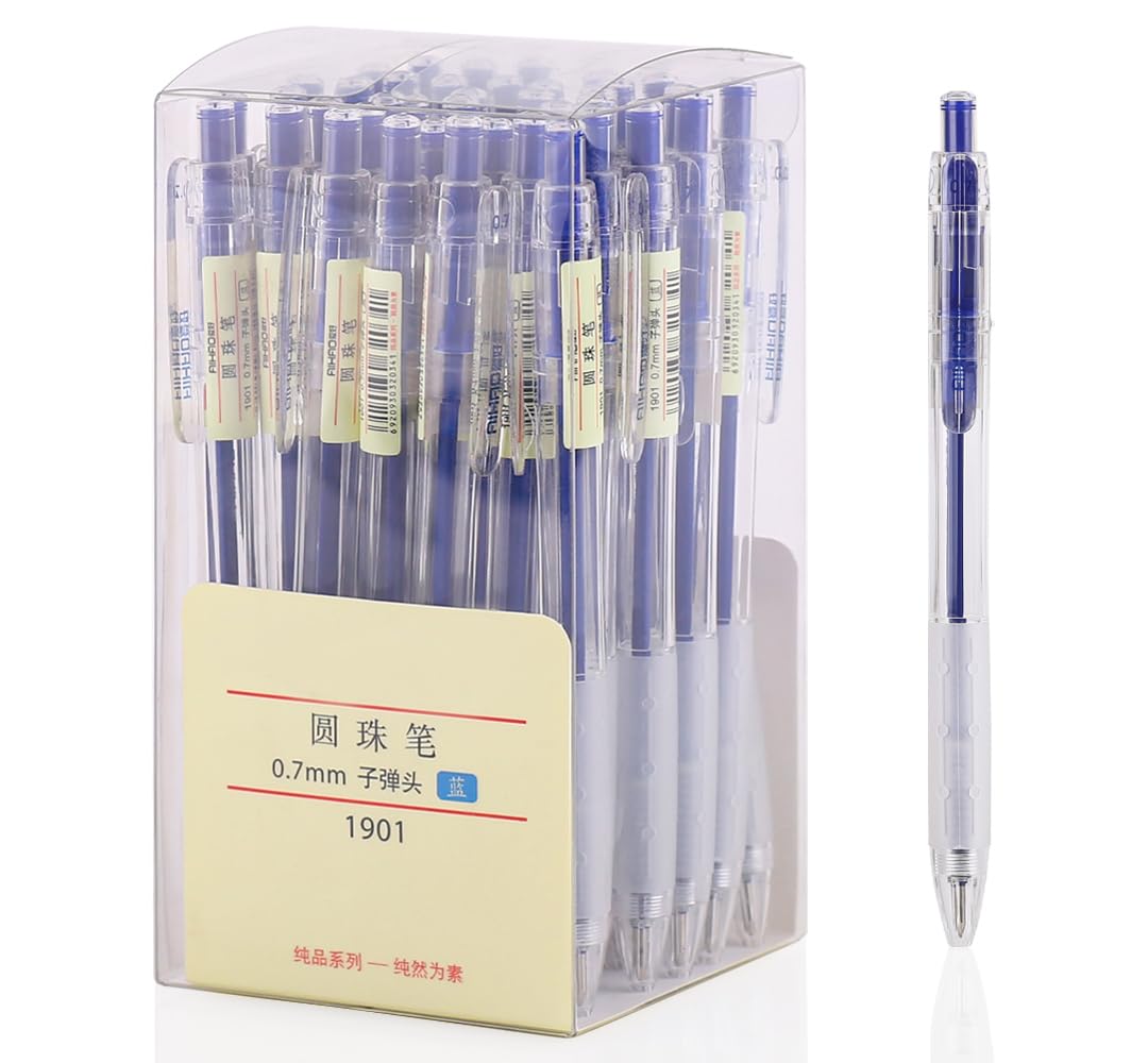 Amazon | Xixixiaozhu 1901 ノック式ボールペン ソフトグリップ付き