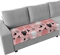 Vista 46 de Christmas Tree Couch Cushion Covers, Stretch Sofa Cover with Elastic Bottom, Merry Christmas Xmas Tree Snowflake Rustic Sofa Slipcovers Protector