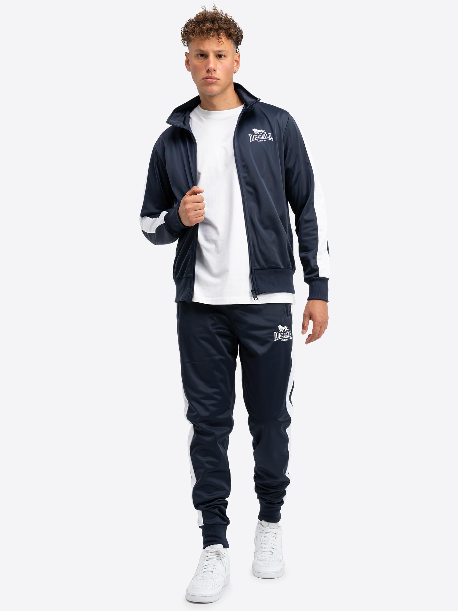 Lonsdale M?ski strój treningowy Pember, granatowy, M