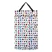 Large Hanging Wet Dry Bag for Cloth Diapers or Laundry (Abc)