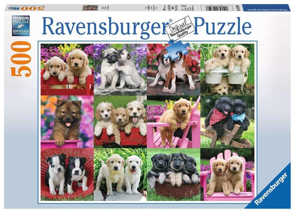 Ravensburger Puzzle_Puppy Pals 500 pc