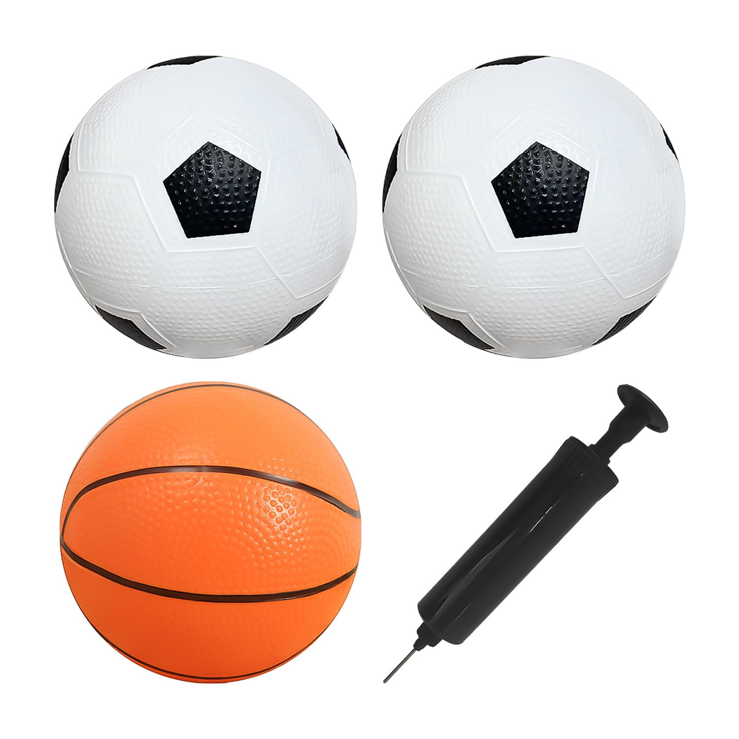Mini Ballon De Basket Enfant – 14 Cm De Diamètre – Orange – Générique